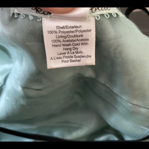 Mint Green + Black Lace - Picture 6 of 7